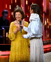 CHRISTER LINDARW AND THE QUEEN