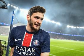 Champions League PSG vs Arsenal FC - celebrations - FA