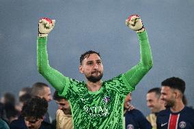 Champions League PSG vs Arsenal FC - celebrations - FA