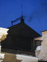 No pope elected in conclave's first vote