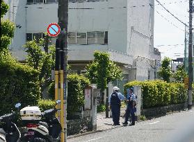 2 arrested over break-in at Tokyo school