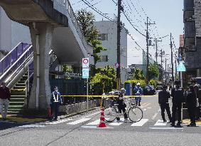 2 arrested over break-in at Tokyo school