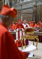 Conclave To Elect New Pope Begins - Vatican