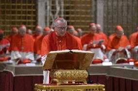 Conclave To Elect New Pope Begins - Vatican