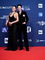 Kylie Jenner And Timothée Chalamet At 70th David Di Donatello - Rome