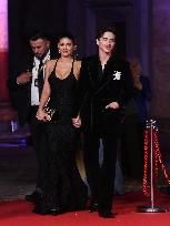 Kylie Jenner And Timothée Chalamet At 70th David Di Donatello - Rome