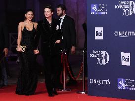 Kylie Jenner And Timothée Chalamet At 70th David Di Donatello - Rome