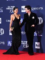 Kylie Jenner And Timothée Chalamet At 70th David Di Donatello - Rome