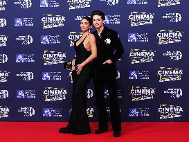 Kylie Jenner And Timothée Chalamet At 70th David Di Donatello - Rome