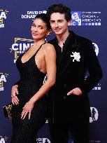 Kylie Jenner And Timothée Chalamet At 70th David Di Donatello - Rome