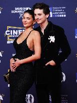 Kylie Jenner And Timothée Chalamet At 70th David Di Donatello - Rome