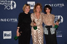70th David Di Donatello - Rome