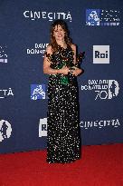 70th David Di Donatello - Rome