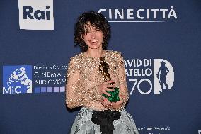 70th David Di Donatello - Rome