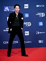 70th David Di Donatello - Rome