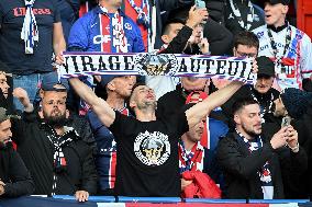 PSG Ultras At Match Between PSG And Arsenal - Paris