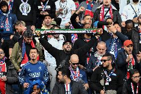 PSG Ultras At Match Between PSG And Arsenal - Paris