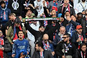 PSG Ultras At Match Between PSG And Arsenal - Paris