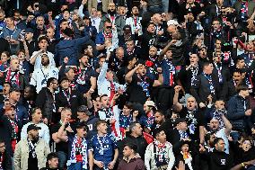 PSG Ultras At Match Between PSG And Arsenal - Paris