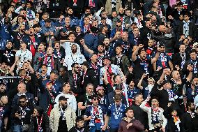PSG Ultras At Match Between PSG And Arsenal - Paris