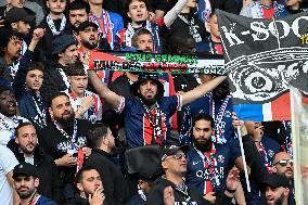PSG Ultras At Match Between PSG And Arsenal - Paris