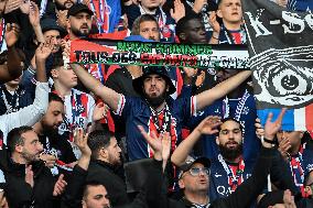 PSG Ultras At Match Between PSG And Arsenal - Paris