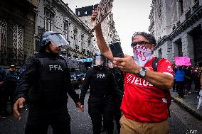 Milei's Violent Repression Of A Pensioners Protest In Argentina