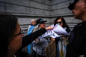 Milei's Violent Repression Of A Pensioners Protest In Argentina