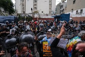 Milei's Violent Repression Of A Pensioners Protest In Argentina