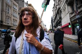 Milei's Violent Repression Of A Pensioners Protest In Argentina