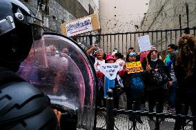 Milei's Violent Repression Of A Pensioners Protest In Argentina