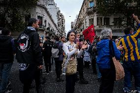Milei's Violent Repression Of A Pensioners Protest In Argentina