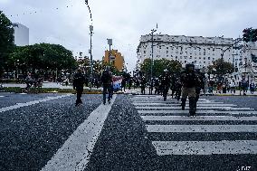 Milei's Violent Repression Of A Pensioners Protest In Argentina
