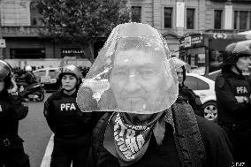Milei's Violent Repression Of A Pensioners Protest In Argentina