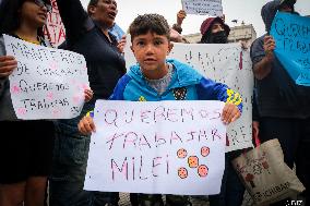 Milei's Violent Repression Of A Pensioners Protest In Argentina