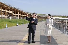 Princess Aiko visits Osaka expo