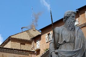 Conclave - Black Smoke In The Third Ballot - Vatican