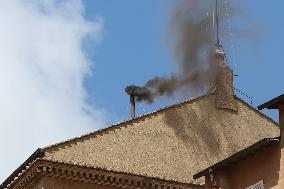 Conclave - Black Smoke In The Third Ballot - Vatican