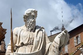 Conclave - Black Smoke In The Third Ballot - Vatican