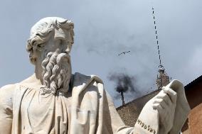 Conclave - Black Smoke In The Third Ballot - Vatican