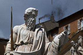 Conclave Day 2 - Black Smoke - Vatican