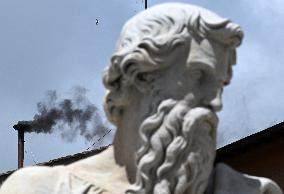 Conclave Day 2 - Black Smoke - Vatican