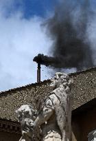 Conclave Day 2 - Black Smoke - Vatican