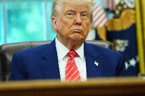 Trump Announce Trade agreement with the United Kingdom.