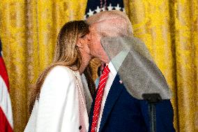 First Lady Melania Trump Hosts Military Mothers Event
