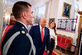 First Lady Melania Trump Hosts Military Mothers Event