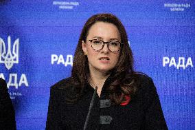 Briefings run at press center of Verkhovna Rada