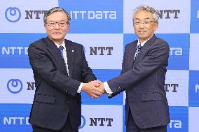 Press Conference on NTT's Acquisition of NTT DATA