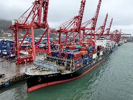 China Import And Export Growth in The First Four Months of 2025