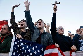 US Pilgrims Celebrate New Pope Leon XIV - Vatican